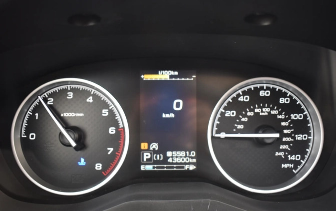 Subaru Forester cena 107900 przebieg: 44000, rok produkcji 2020 z Szczytna małe 704